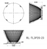 фото Рефлектор SWG 23° для спотов TL3P 20Вт, RL-TL3P20-23