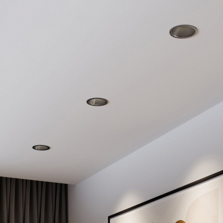 фото Светильник встраиваемый светодиодный Forte 15W 4000K титан 25071/LED