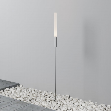 фото Ландшафтный светильник Maytoni Outdoor Flare O510FL-L3PT3K1, платина