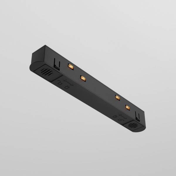 фото Коннектор питания прямой Exility черный Maytoni Technical TRA034PC-42B