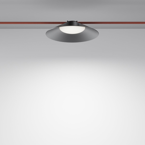 фото Трековый подвесной светильник Maytoni Technical Campana TR127B-12W4K-B, черный