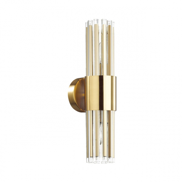 Золото/металл/стекло Бра E14 2*40W VIKETA HALL, арт. 4786/2W