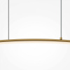фото Подвесной светильник Maytoni Curve MOD243PL-L18BSK, латунь