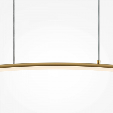 фото Подвесной светильник Maytoni Curve MOD243PL-L18BSK, латунь