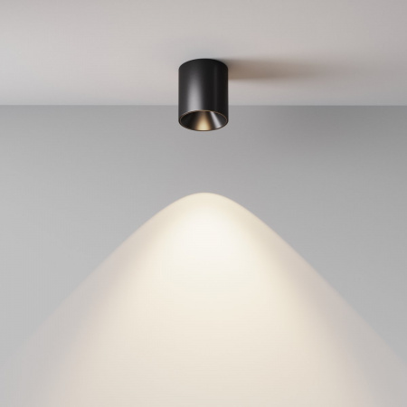 фото Потолочный светильник Maytoni Technical Alfa LED C064CL-5W4K-RD-B, черный