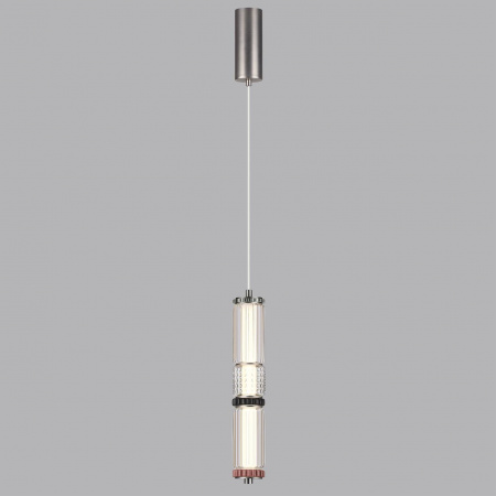 фото Темный сатин.никель/терракот/черный Подвес LED 12W 4000K COLLIER L-VISION, арт. 5456/12L