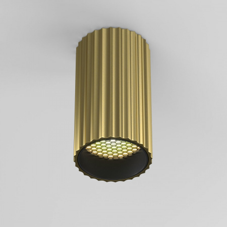 фото Потолочный светильник Maytoni Technical Calipso C106CL-01-GU10-BS, латунь