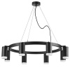 Люстра подвесная Rullo, черный Lightstar LR0183780