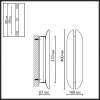 фото Светильник металл/бронза/акрил IP20 LED 12W 3000K 220-240V BRANDO HIGHTECH, арт. 7173/10WL