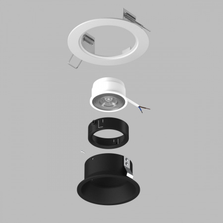 фото Комплект со светильником Domino, белый Lightstar D61607BMOD
