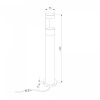 фото Ландшафтный светодиодный светильник Nimbus IP54 35126/F черный