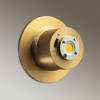 фото Потолочный светильник латунь/металл/алебастр IP20 LED 10W 3000/4000 MARBELLA L-VISION, арт. 6684/5CLA