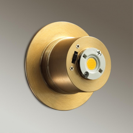 фото Потолочный светильник латунь/металл/алебастр IP20 LED 10W 3000/4000 MARBELLA L-VISION, арт. 6684/5CLA