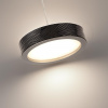 фото Черный/никель/металл/керамика/хрусталь/акрил Подвес LED 32W 2000К/3000K/4000K RIVIERA L-VISION, арт. 5451/32LB