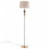 Античн.бронза/беж.абажур/металл/керамика Торшер E27 1*60W HOMI CLASSIC, арт. 5040/1F