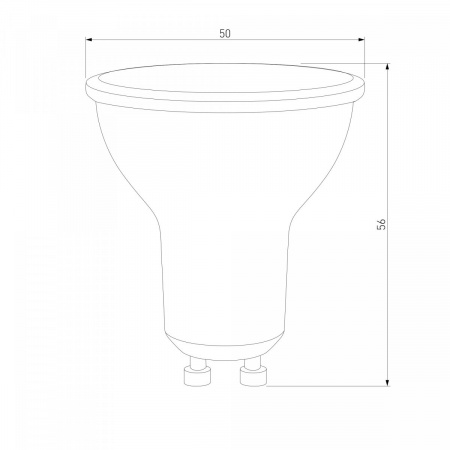 фото Светодиодная лампа Dimmable JCDR 7W 4200K GU10 BLGU1017
