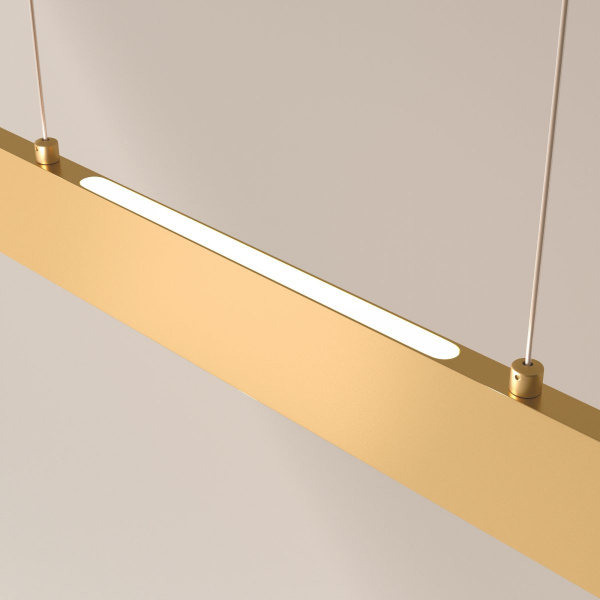 фото Подвесной светильник Maytoni Step P010PL-L30G4K, матовое золото