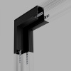 Slim Magnetic Коннектор угловой внутренний для встраиваемого шинопровода черный 85093/00