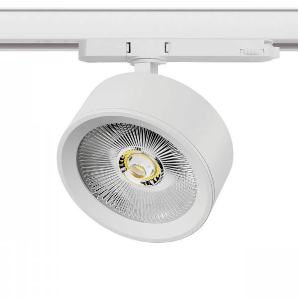 фото Светильник для трековой системы Quattro LED 30W с адаптером Alta Pro, белый Lightstar A5646QT