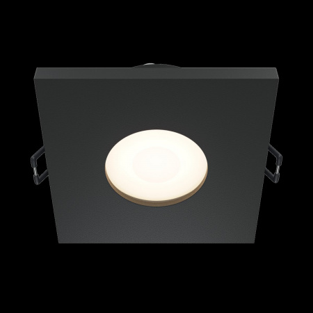 фото Встраиваемый светильник Maytoni Technical Stark DL083-01-GU10-SQ-B, черный