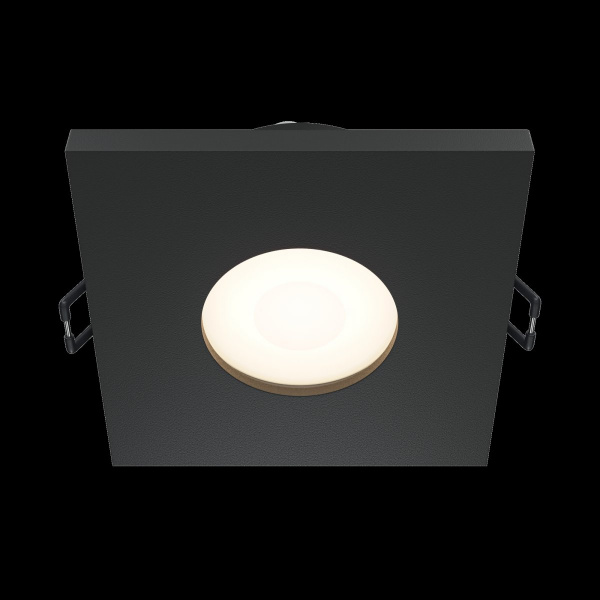 фото Встраиваемый светильник Maytoni Technical Stark DL083-01-GU10-SQ-B, черный