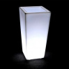 фото Светящееся LED кашпо-конус Flow 220V 4000k 35*35*70