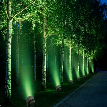 фото Прожектор LED зеленый G5636 36W 15 ° IP65 темно-серый