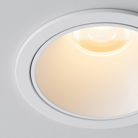 фото Встраиваемый светильник Maytoni Technical Alfa LED DL043-01-10W2.7K-RD-W, белый