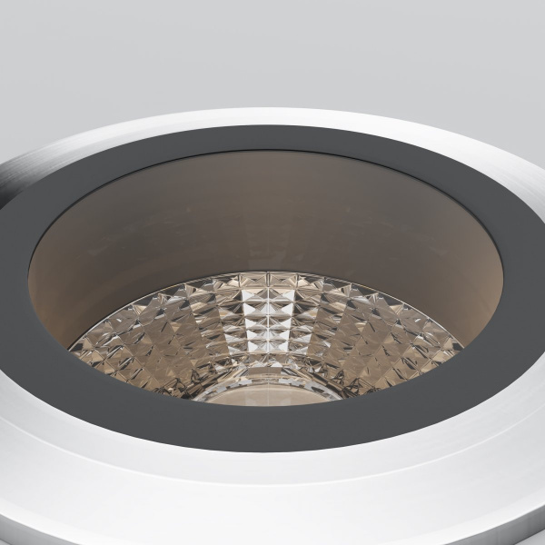 фото Уличный встраиваемый светильник Maytoni Outdoor Vent O516DL-L8S3K, серебро