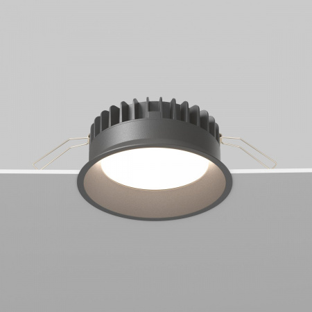 фото Встраиваемый светильник Maytoni Technical Okno DL055-12W3-4-6K-B, черный