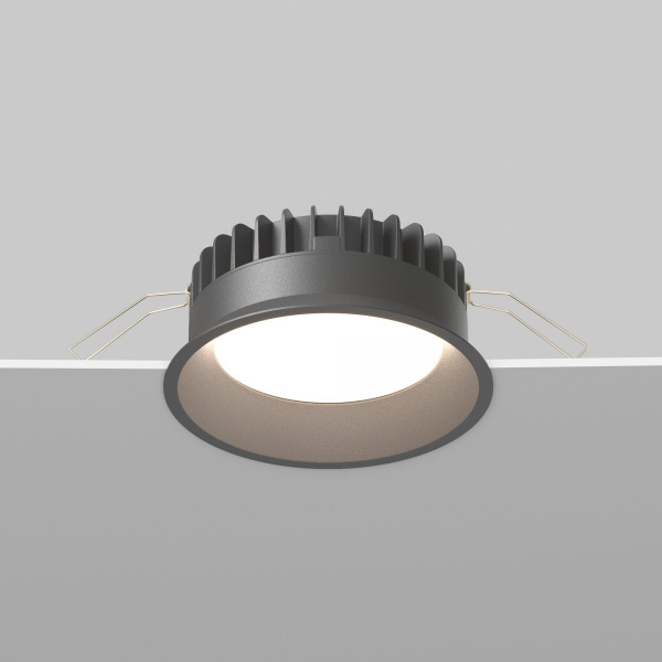 фото Встраиваемый светильник Maytoni Technical Okno DL055-12W3-4-6K-B, черный
