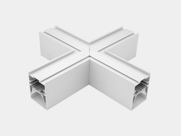 фото Угловой SWG X-образный коннектор L5570-X90 для профиля L5570