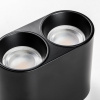 фото Рамка (светильник) PVC для LED-модулей 941хх и LED-ламп D50мм Rullo, черный Lightstar 213467