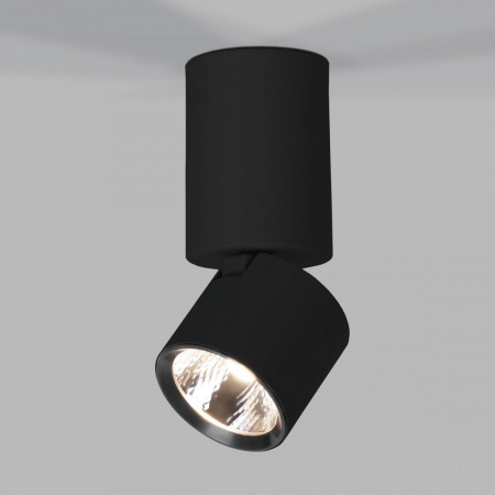 фото Светильник потолочный поворотный светодиодный Sens 10W 4000K чёрный 25042/LED