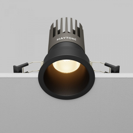 фото Встраиваемый светильник Maytoni Technical Dip DL118-15W-3K-B, черный