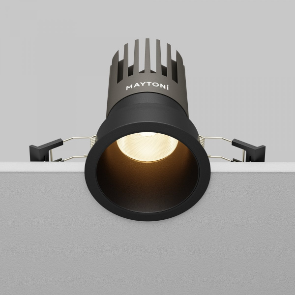фото Встраиваемый светильник Maytoni Technical Dip DL118-15W-3K-B, черный