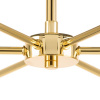 фото Люстра потолочная 6х40W E14 Dumo, золото Lightstar 816066