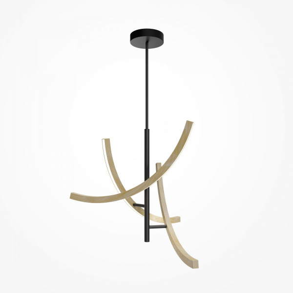 фото Подвесной светильник Maytoni Wabi MOD428PL-L27BK, черный