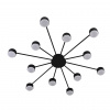 фото Черный, металл Люстра GX53 LED 12*7W 220V TORINA COMFI, арт. 8344/12C
