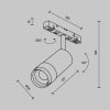 фото Трековый светильник Maytoni Technical Focus Zoom TR211-1-12W3K-Z-B, черный