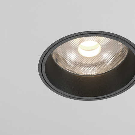 фото Встраиваемый светильник Maytoni Technical FOCUS LED DL125-L12-4K-TRS-B, черный