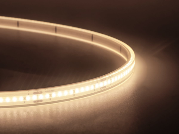 Светодиодная термолента SWG CSP, 240led/m, 10Вт/м, 24В, 4000K, IP68, 3 года, катушка 5 м