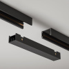 фото Коннектор питания прямой Basity, черный Maytoni Technical TRA172IPC-1B