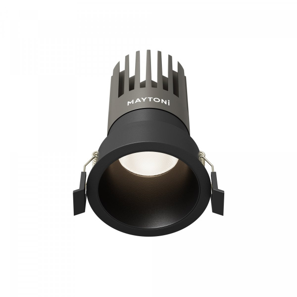 Встраиваемый светильник Maytoni Technical Dip DL118-15W-4K-B, черный
