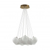 Светильник металл/стекло/бронза/белый IP20 E14 13*5W 220-240V MAGIA MIDCENT, арт. 7109/13
