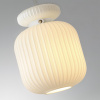 фото Белый/белый/металл/стекло/эко.кожа Подвес E27 1*60W JUGI PENDANT, арт. 5042/1C