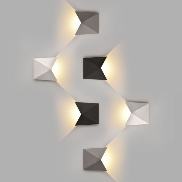 фото Уличный светодиодный светильник Batterfly черный 1517 Techno LED