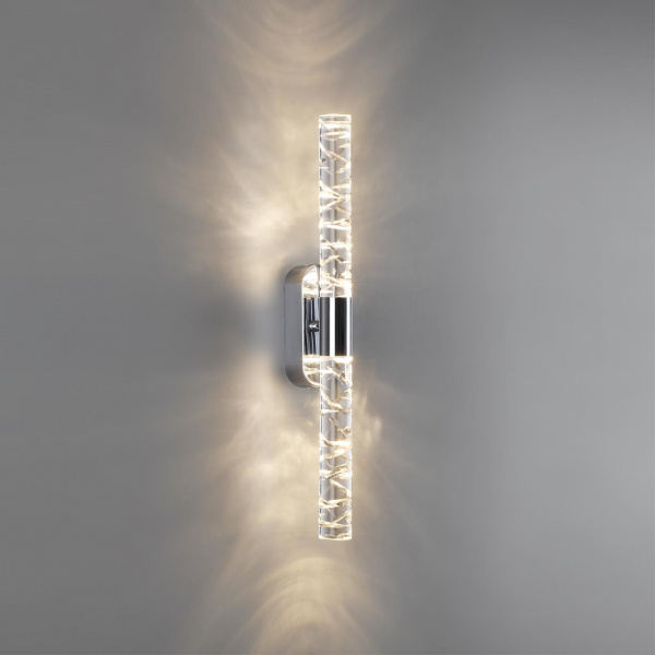 фото Светильник хром/хрусталь/металл IP20 LED 10W 900Лм 3000K 180° 220V PILAR L-VISION, арт. 7146/10WL