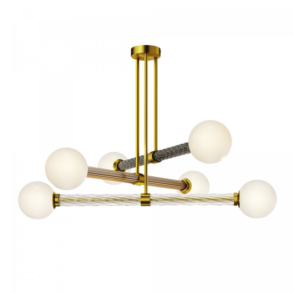 Подвесной светильник Maytoni Teatro MOD287PL-06BS, латунь