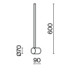 фото Бра Maytoni Light stick MOD237WL-L6BS3K, латунь